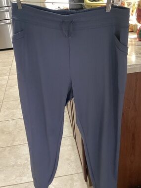 Men's Navy Blue Sweatpants Joggers with Drawstring